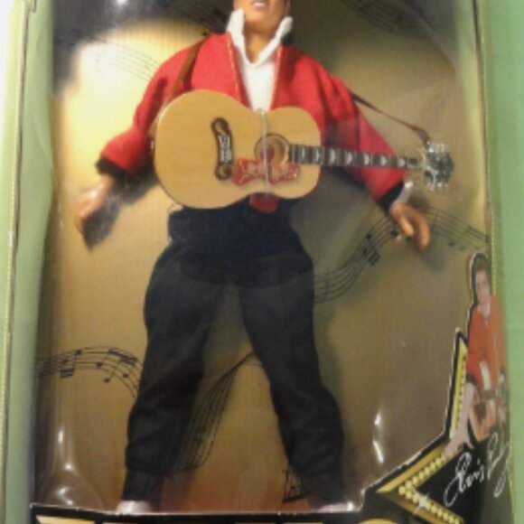 ELVIS PRESLEY BUNDLE 4 QTY ACTION FIGURES DOLLS TEEN IDOL JAILHOUSE ROCK HAYRIDE - Picture 11 of 12